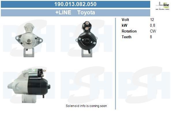 190013082050 BV PSH Starter