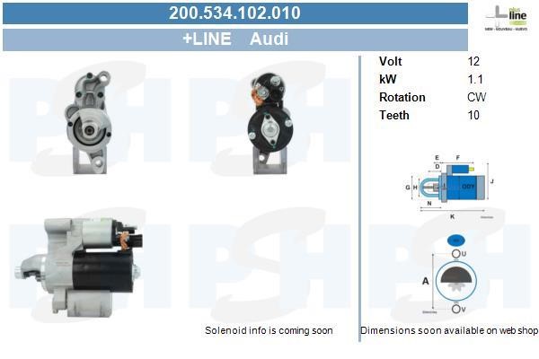 200534102010 BV PSH Starter