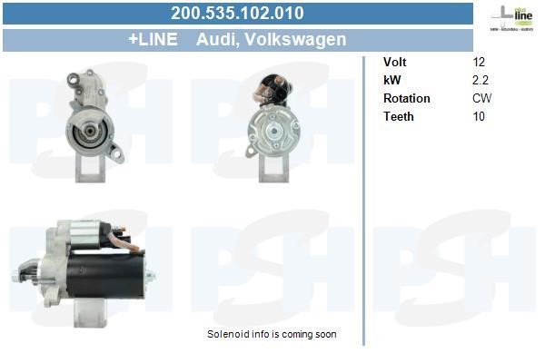 200535102010 BV PSH Starter