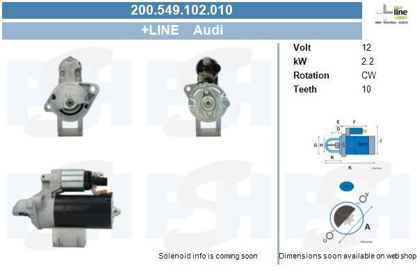 200549102010 BV PSH Starter