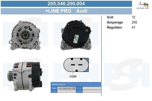 205546200004 BV PSH Alternator