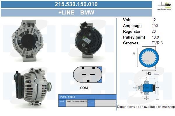 215530150010 BV PSH Alternator