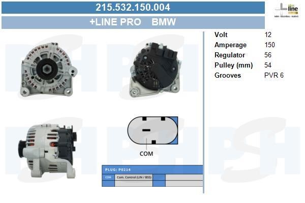 215532150004 BV PSH Alternator