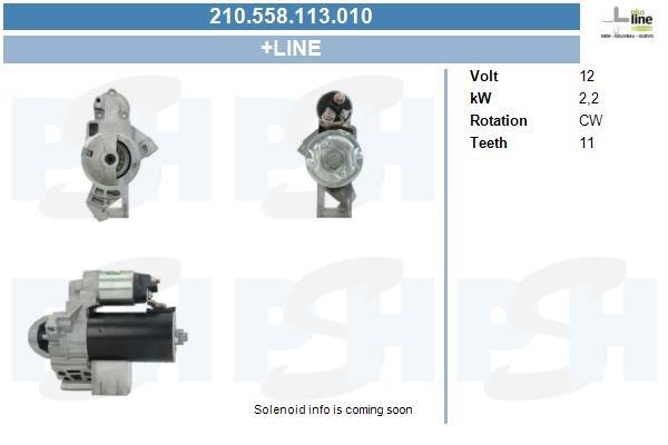 210558113010 BV PSH Starter