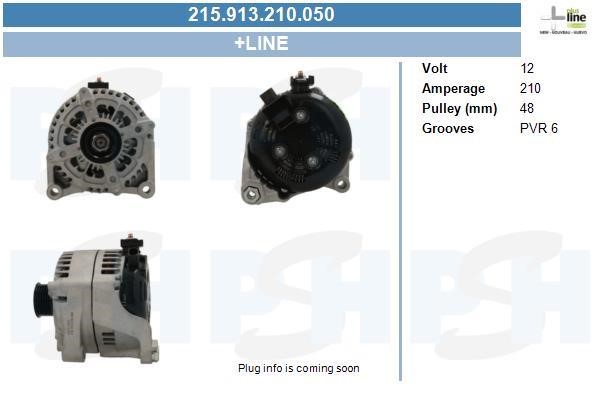 Alternator BMW X1: 215913210050 BV PSH Alternator