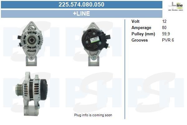 Alternator Toyota Aygo: 225574080050 BV PSH Alternator