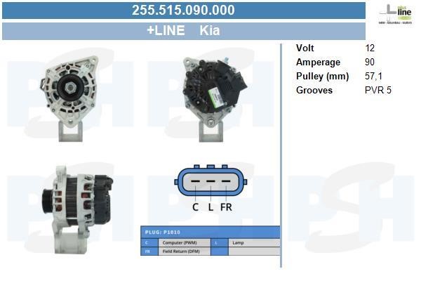 255515090000 BV PSH Alternator