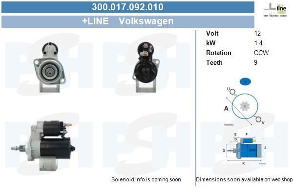 300017092010 BV PSH Starter
