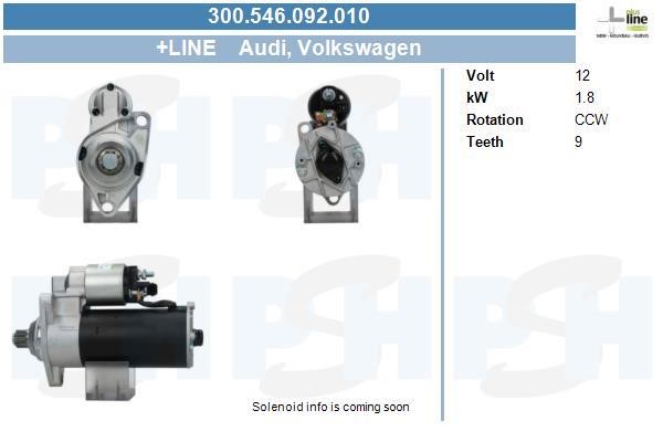 300546092010 BV PSH Starter