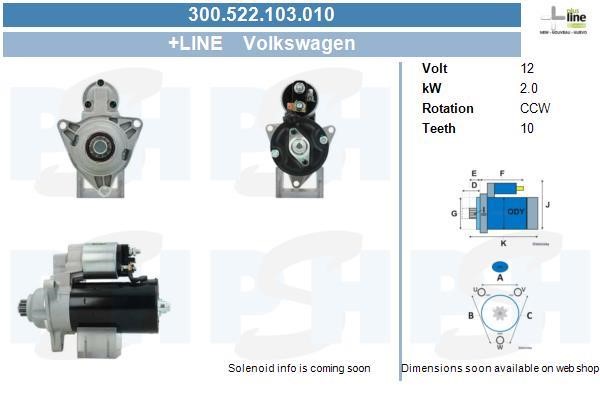 300522103010 BV PSH Starter