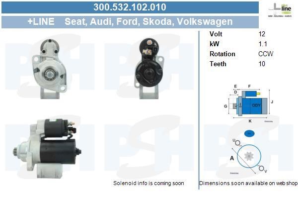 300532102010 BV PSH Starter