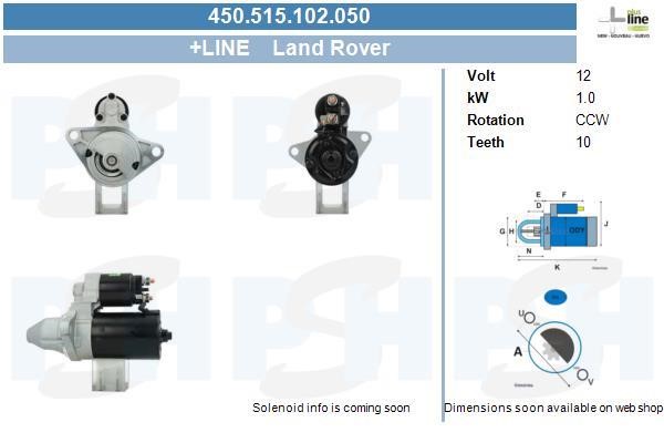 450515102050 BV PSH Starter