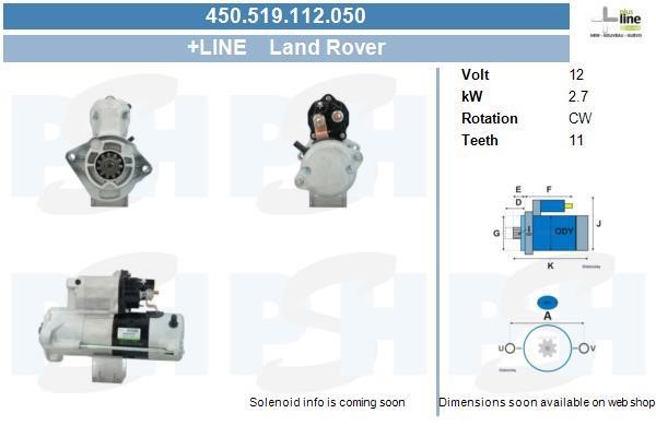 450519112050 BV PSH Starter