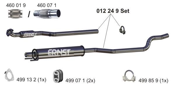 Ernst 012249 Central silencer 012249