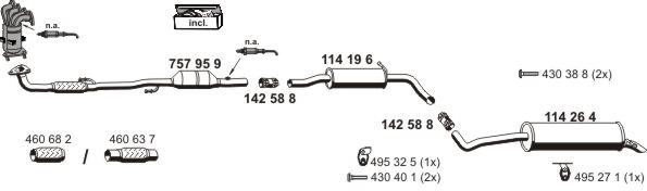 Ernst 060390 Muffler assy 060390