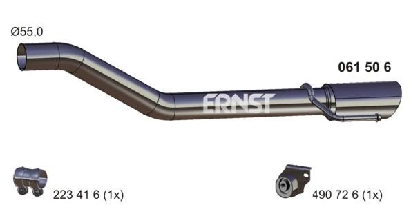 Ernst 061506 Exhaust pipe 061506