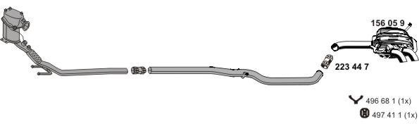 Ernst 071620 Exhaust system 071620