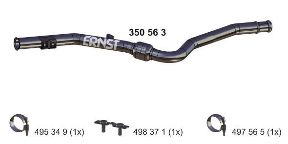 Ernst 350563 Exhaust pipe 350563