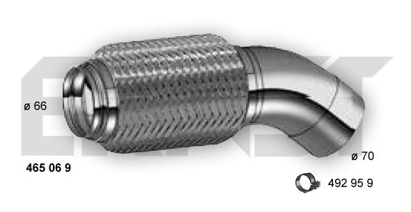 Ernst 465069 Corrugated pipe 465069