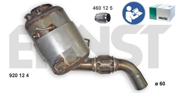Ernst 920124 Soot/Particulate Filter, exhaust system 920124