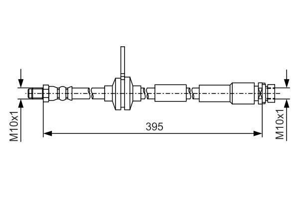 Bosch Brake Hose – price 61 PLN