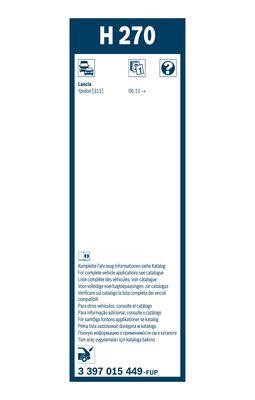 Bosch Wiper Blade – price 26 PLN