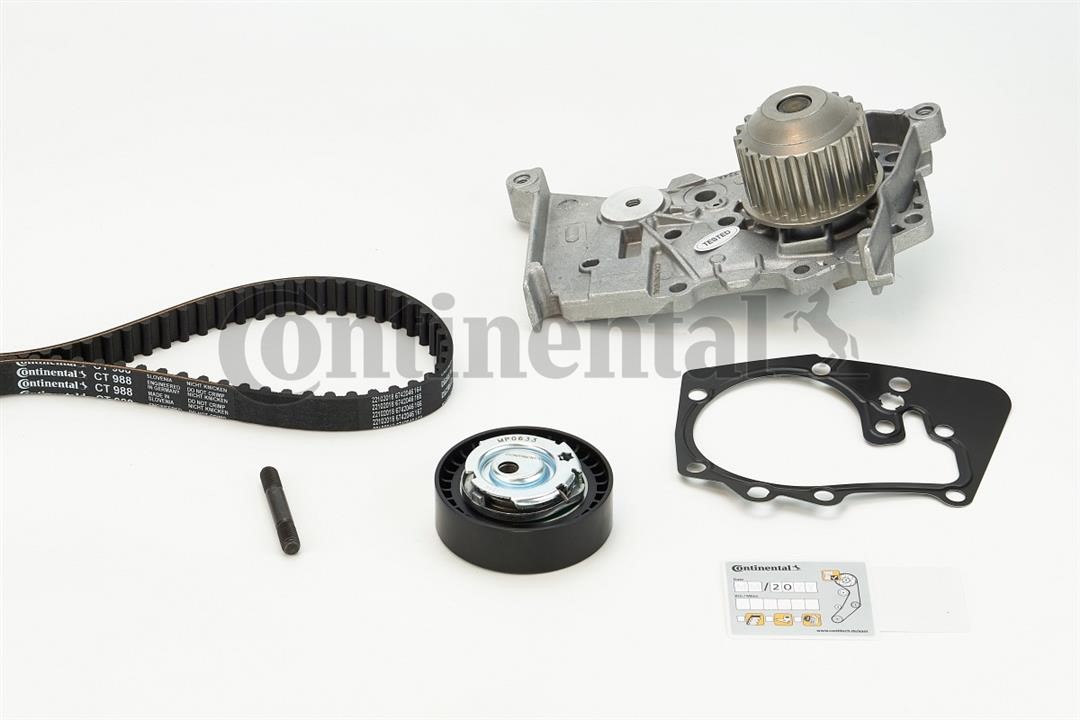 Contitech CT988WP3 TIMING BELT KIT WITH WATER PUMP CT988WP3