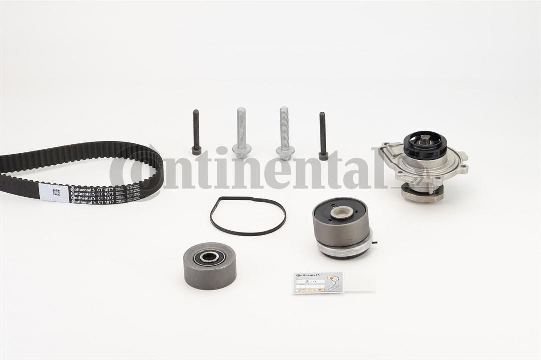 Contitech CT1077WP2 TIMING BELT KIT WITH WATER PUMP CT1077WP2