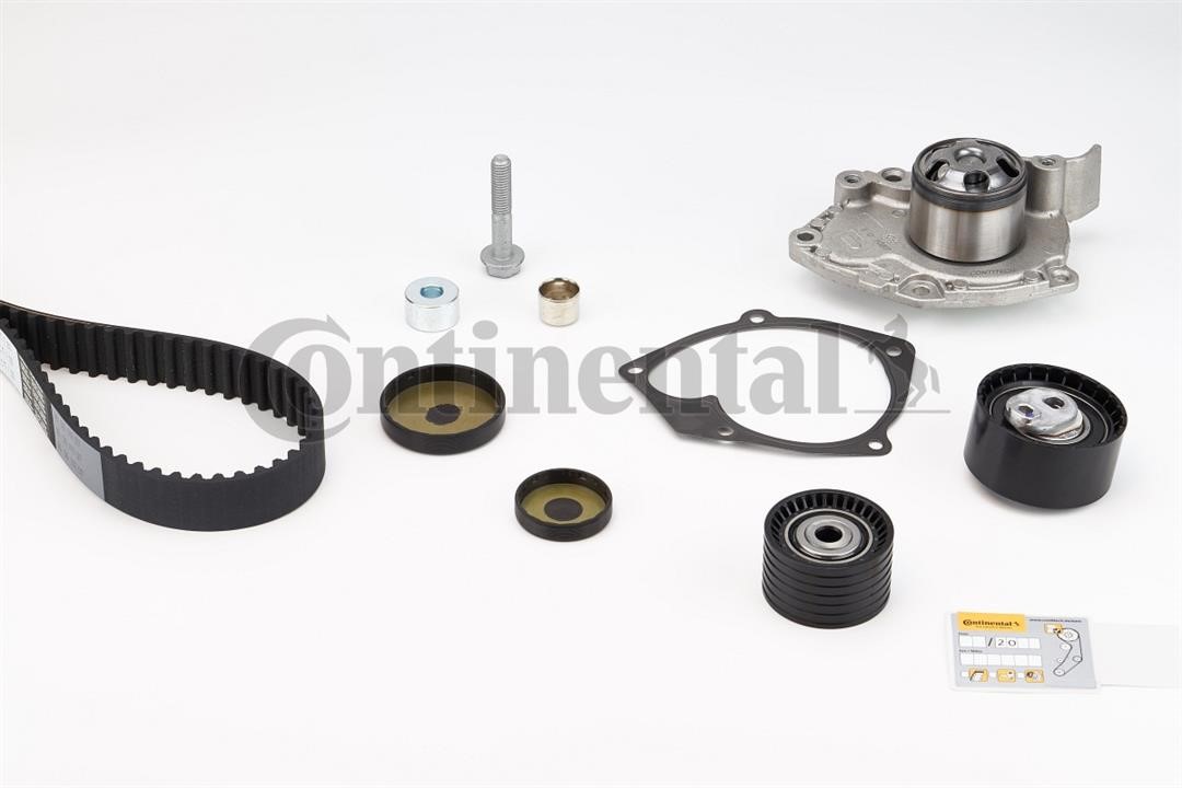 Contitech CT1130WP2 TIMING BELT KIT WITH WATER PUMP CT1130WP2