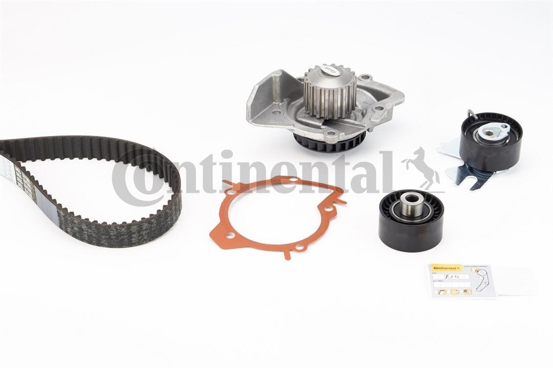 Contitech CT1140WP1 TIMING BELT KIT WITH WATER PUMP CT1140WP1