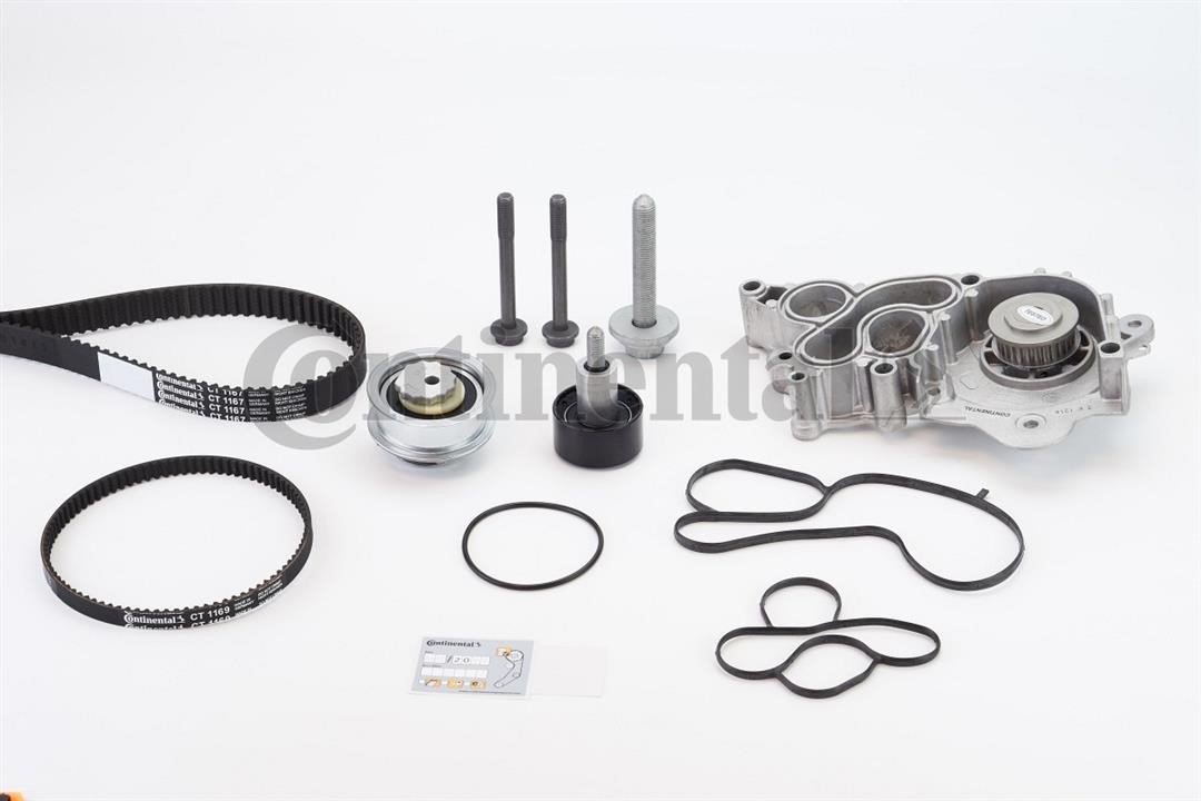 Contitech CT1167WP2PRO TIMING BELT KIT WITH WATER PUMP CT1167WP2PRO