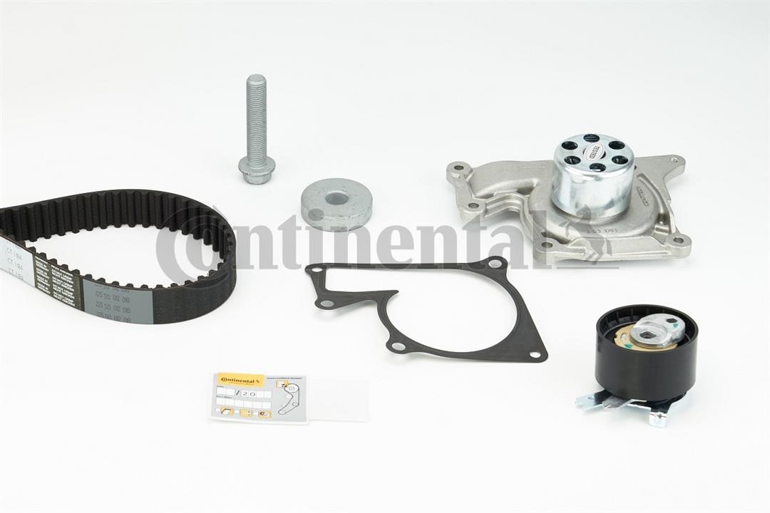 Contitech CT1184WP1 TIMING BELT KIT WITH WATER PUMP CT1184WP1