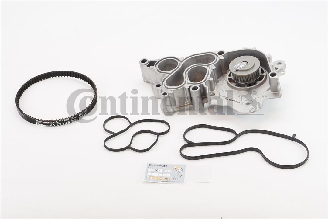Contitech CT 1185 WP2 TIMING BELT KIT WITH WATER PUMP CT1185WP2