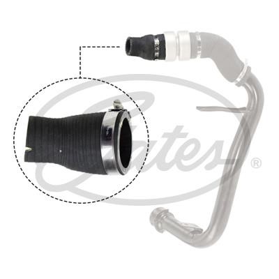 Gates Intercooler pipe – price 47 PLN