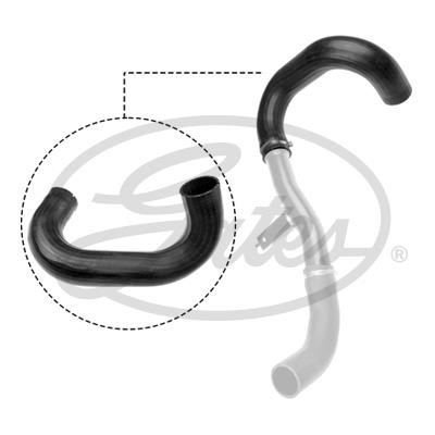 Intercooler hose Fiat Ducato: 091295 Gates Intercooler pipe
