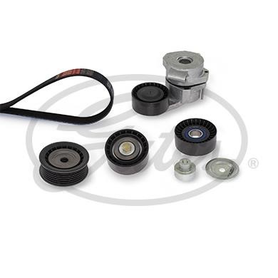 Drive belt kit Ford: K086PK1685 Gates Drive belt kit