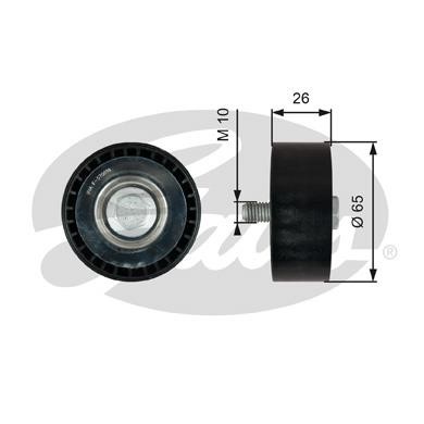 Gates V-ribbed belt tensioner (drive) roller – price