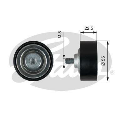 Gates T36767 Idler Pulley T36767