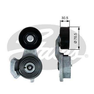 Gates T39366 V-ribbed belt tensioner (drive) roller T39366