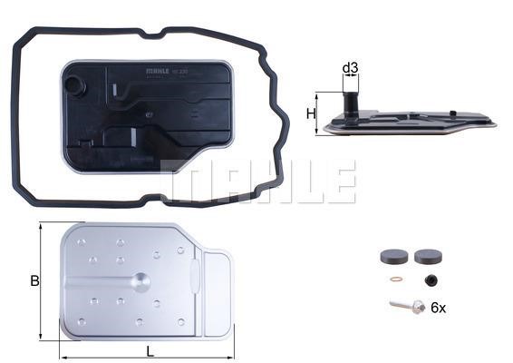 Buy Mahle/Knecht HX 230 KIT at a low price in United Arab Emirates!