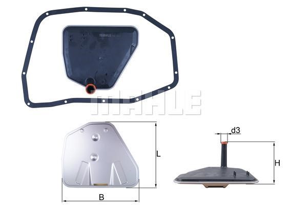 Buy Mahle/Knecht HX 233D at a low price in United Arab Emirates!