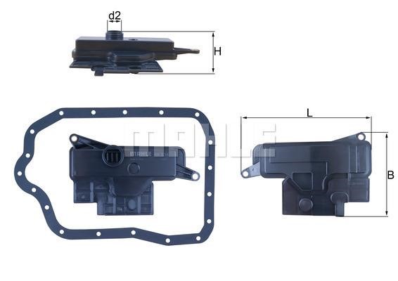 Buy Mahle/Knecht HX 234D at a low price in United Arab Emirates!