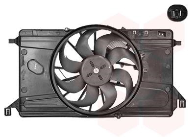 Van Wezel 1863747 Hub, engine cooling fan wheel 1863747