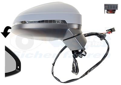 0346806 Van Wezel Rearview mirror external right