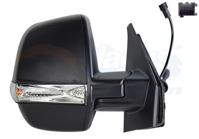Side view mirror Fiat Doblo: 1639808 Van Wezel Outside Mirror