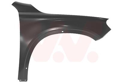 Front wing panel Mercedes: 2930656 Van Wezel Wing