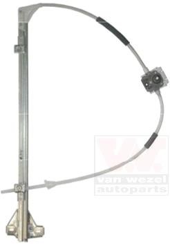 Window winder mechanism Renault Master Pro: 3797231 Van Wezel Window Regulator