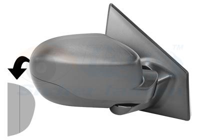 Van Wezel 4333804 Outside Mirror 4333804 4333804 Van Wezel Outside Mirror