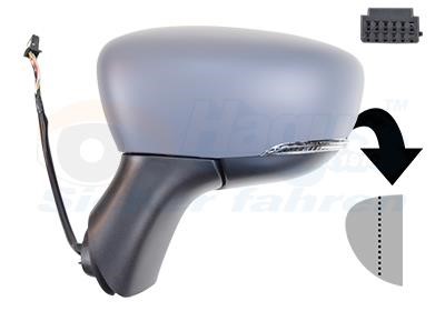 Outside mirror Renault Captur: 4384807 Van Wezel Rearview mirror external left