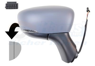 4384818 Van Wezel Rearview mirror external right